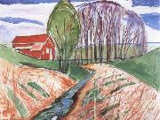 Edvard Munch Spring oil